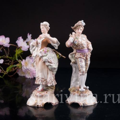 Романтическая пара, Volkstedt, Германия, нач. 20 в