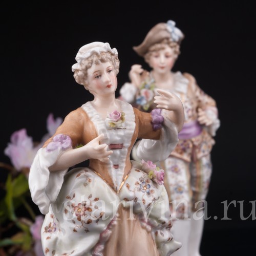 Романтическая пара, Volkstedt, Германия, нач. 20 в