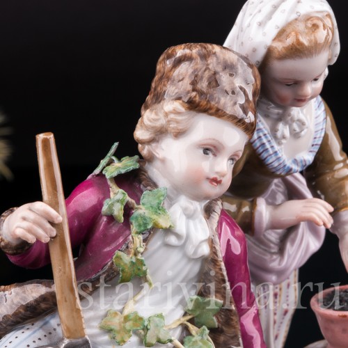 Аллегория Зимы, Meissen, Германия, кон. 19 в