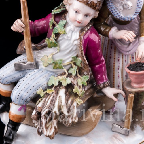 Аллегория Зимы, Meissen, Германия, кон. 19 в