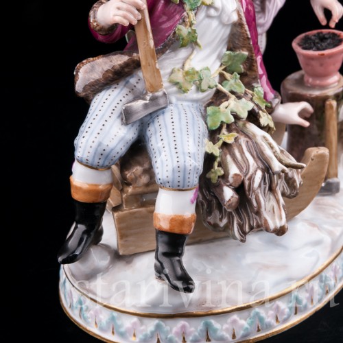 Аллегория Зимы, Meissen, Германия, кон. 19 в