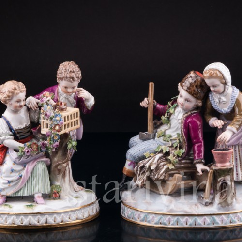 Аллегория Зимы, Meissen, Германия, кон. 19 в