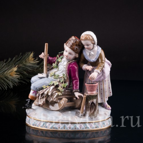 Аллегория Зимы, Meissen, Германия, кон. 19 в