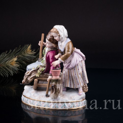 Аллегория Зимы, Meissen, Германия, кон. 19 в