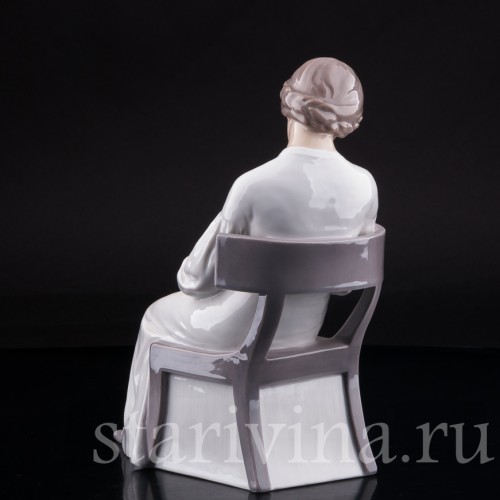 Фигурка из фарфора Мама с сыном, Bing & Grondahl, Дания, 1915-48 гг.