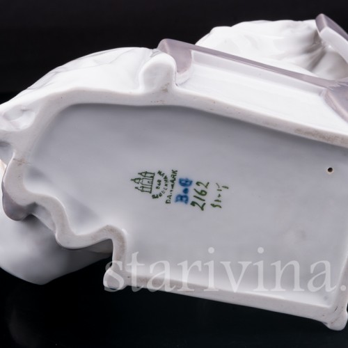 Фигурка из фарфора Мама с сыном, Bing & Grondahl, Дания, 1915-48 гг.