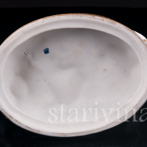 Дети на качелях, кобальт, Volkstedt, Германия, вт. пол. 20 в