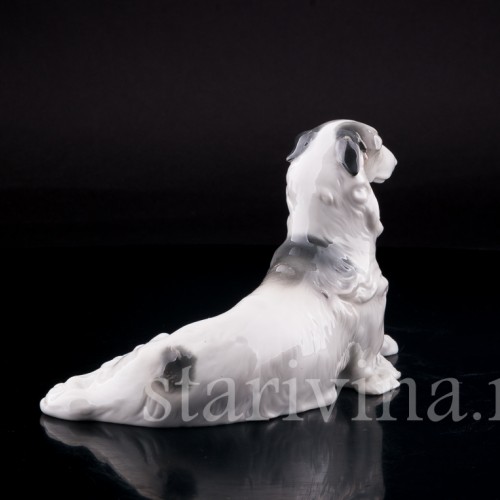 Фарфорвая статуэтка собаки Борзая, Metzler & Ortloff, Германия, 1930-72 гг.