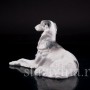 Фарфорвая статуэтка собаки Борзая, Metzler & Ortloff, Германия, 1930-72 гг.