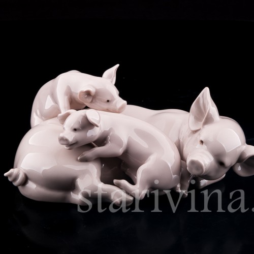 Веселая семейка, Lladro, Испания, 1980 гг