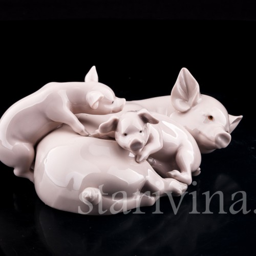 Веселая семейка, Lladro, Испания, 1980 гг