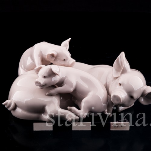 Веселая семейка, Lladro, Испания, 1980 гг