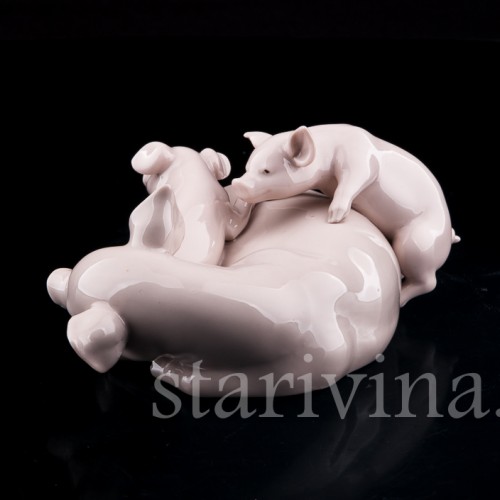 Веселая семейка, Lladro, Испания, 1980 гг