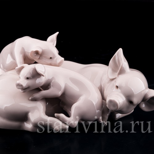 Веселая семейка, Lladro, Испания, 1980 гг