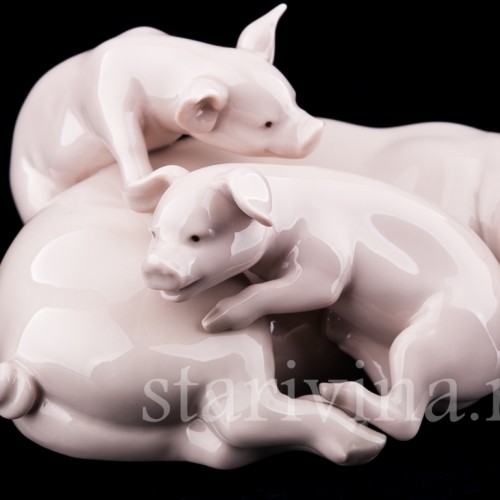 Веселая семейка, Lladro, Испания, 1980 гг