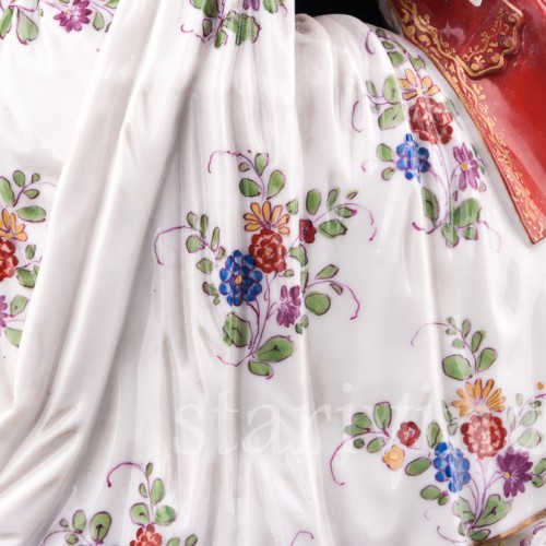 Фарфорвая статуэтка Страстный поцелуй, пара, Volkstedt, Германия, нач. 20 в.