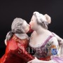 Фарфорвая статуэтка Страстный поцелуй, пара, Volkstedt, Германия, нач. 20 в.