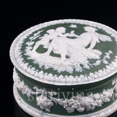 Фарфоровая Шкатулка, Schafer & Vater, Германия, кон. 19 - нач. 20 вв.