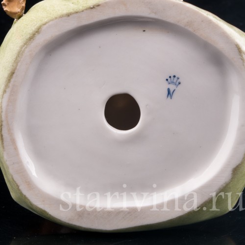 Малыш с таксой, Capodimonte, Италия, сер. 20 в