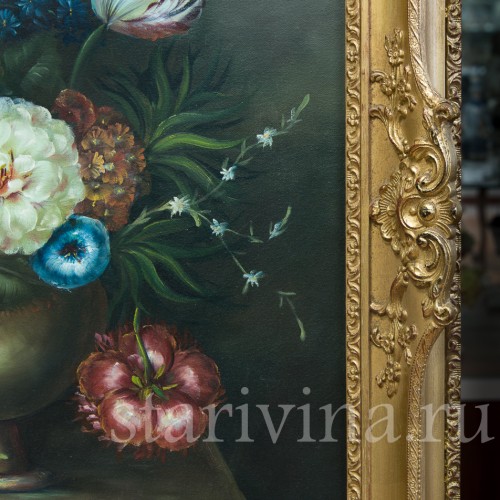 Картина маслом Натюрморт в голландском стиле, , сер. 20 в.