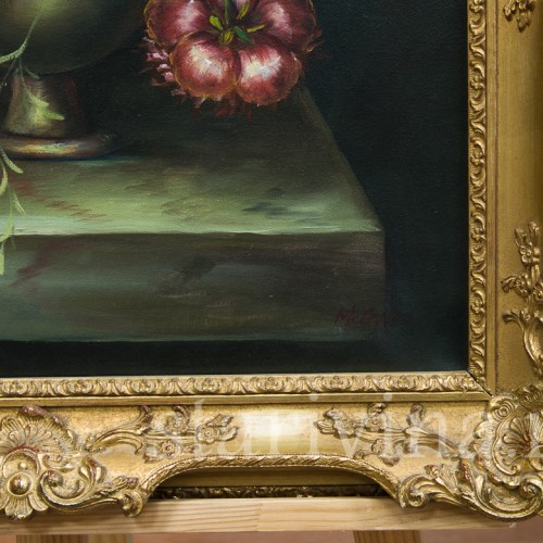 Картина маслом Натюрморт в голландском стиле, , сер. 20 в.