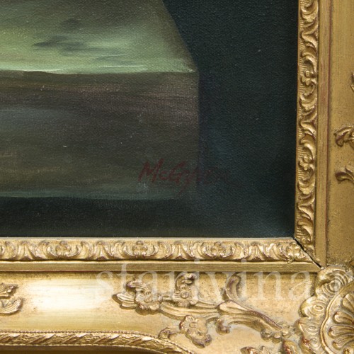 Картина маслом Натюрморт в голландском стиле, , сер. 20 в.