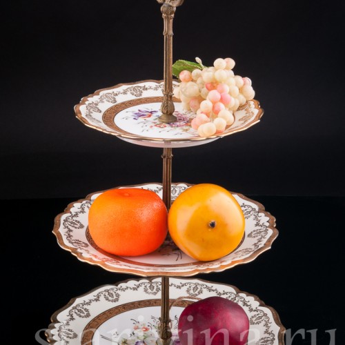 Фарфоровая Фруктовница, Limoges, Франция, вт. пол. 20 в.