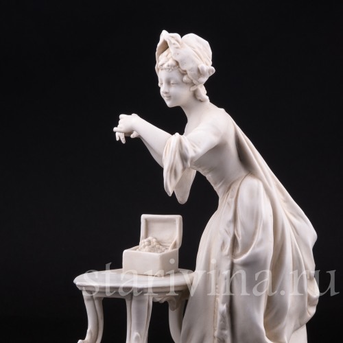 Девушка с драгоценностями, E. A. Muller, Германия, 1890-1927 гг