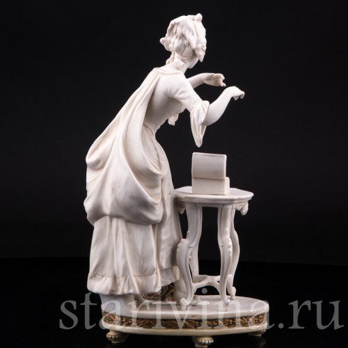 Девушка с драгоценностями, E. A. Muller, Германия, 1890-1927 гг