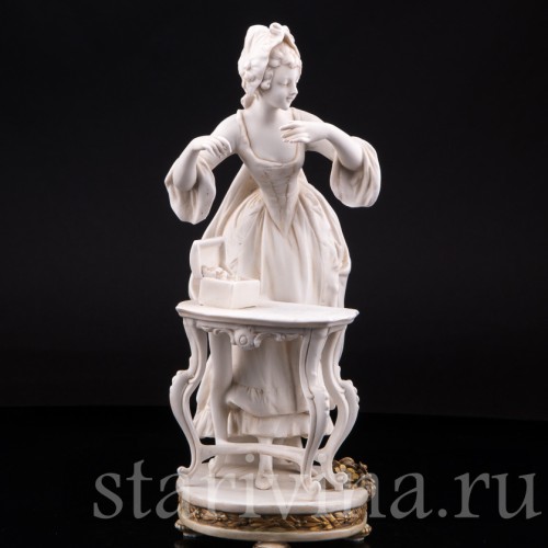 Девушка с драгоценностями, E. A. Muller, Германия, 1890-1927 гг