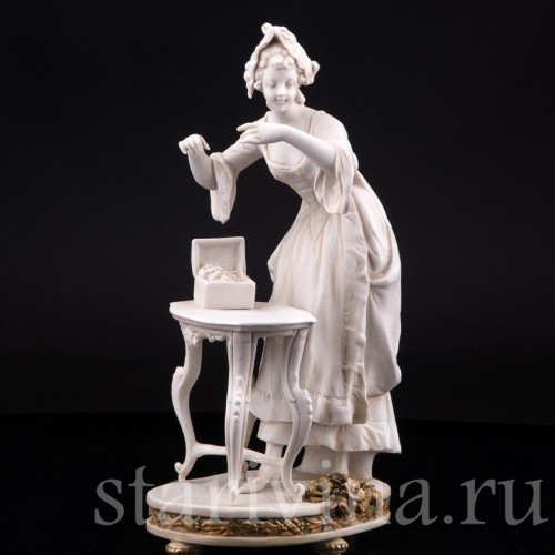 Девушка с драгоценностями, E. A. Muller, Германия, 1890-1927 гг