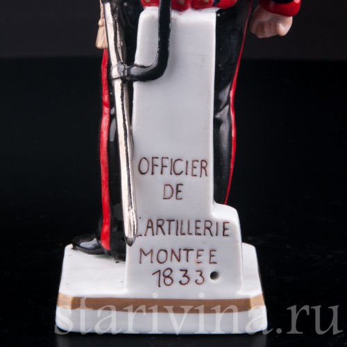 Офицер конной артиллерии, Sitzendorf, Германия, вт. пол. 20 в