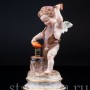 Фарфорвая статуэтка Амур, кующий сердце, Meissen, Германия, кон. 19 - нач. 20 вв.