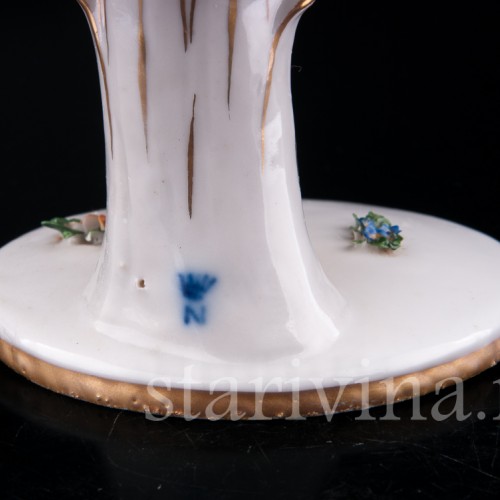 Танцующая девушка, кружевная, Ackermann & Fritze, Германия, до 1945 г