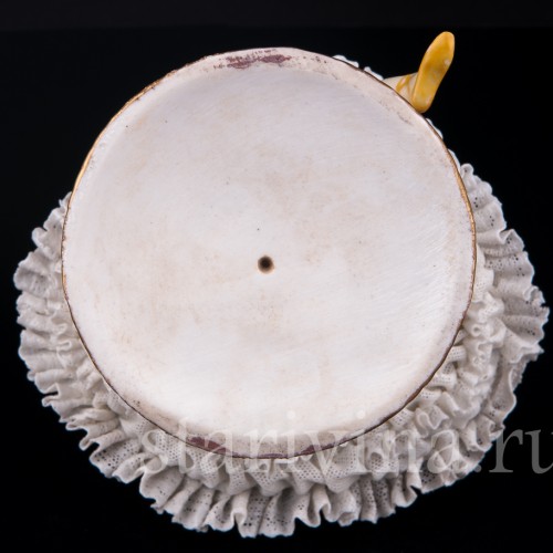 Танцующая девушка, кружевная, Ackermann & Fritze, Германия, до 1945 г