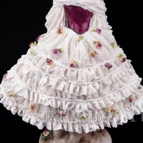 Вера Фокина в балете Карнавал, кружевная, Volkstedt, Германия, до 1935 г