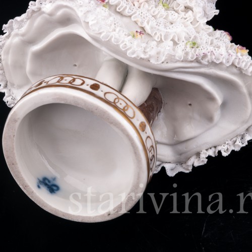 Вера Фокина в балете Карнавал, кружевная, Volkstedt, Германия, до 1935 г