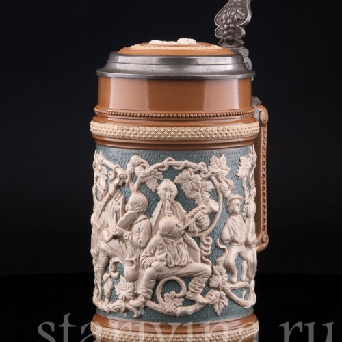 Музыканты 1 л, Villeroy & Boch, Германия, 1889 г