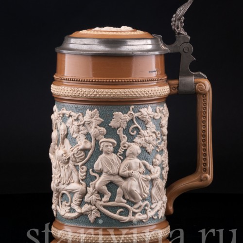 Музыканты 1 л, Villeroy & Boch, Германия, 1889 г