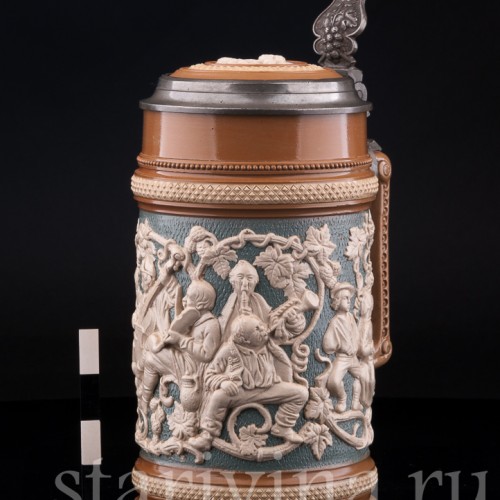 Музыканты 1 л, Villeroy & Boch, Германия, 1889 г