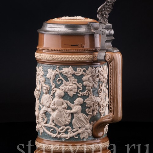 Музыканты 1 л, Villeroy & Boch, Германия, 1889 г