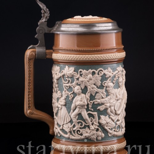 Музыканты 1 л, Villeroy & Boch, Германия, 1889 г