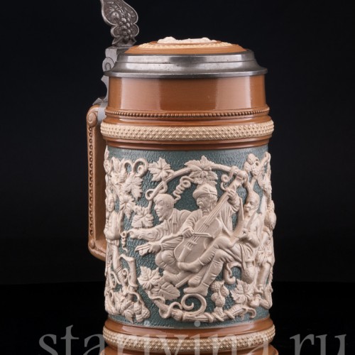 Музыканты 1 л, Villeroy & Boch, Германия, 1889 г