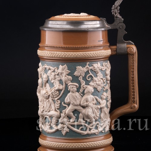 Музыканты 1 л, Villeroy & Boch, Германия, 1889 г