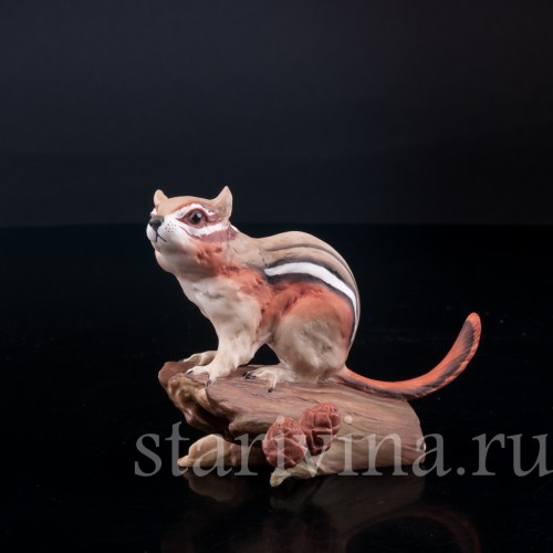Фарфорвая статуэтка Бурундук, Alka Kaiser, Германия, вт. пол. 20 в.