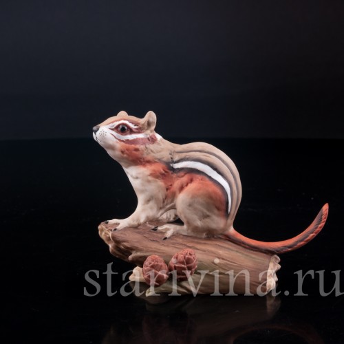 Фарфорвая статуэтка Бурундук, Alka Kaiser, Германия, вт. пол. 20 в.