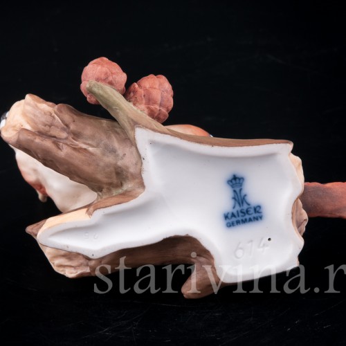 Фарфорвая статуэтка Бурундук, Alka Kaiser, Германия, вт. пол. 20 в.