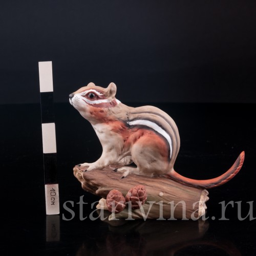 Фарфорвая статуэтка Бурундук, Alka Kaiser, Германия, вт. пол. 20 в.