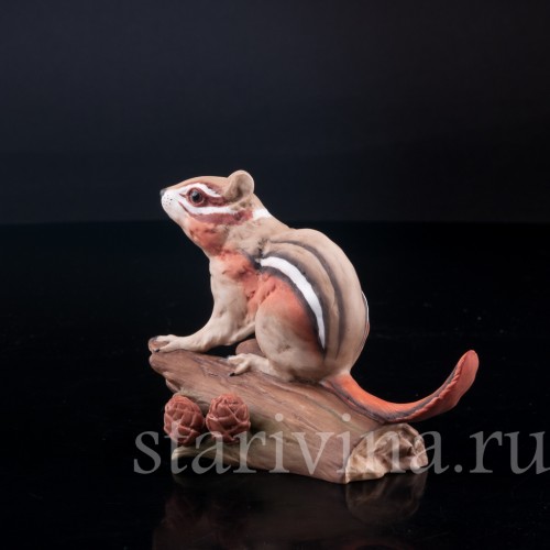 Фарфорвая статуэтка Бурундук, Alka Kaiser, Германия, вт. пол. 20 в.