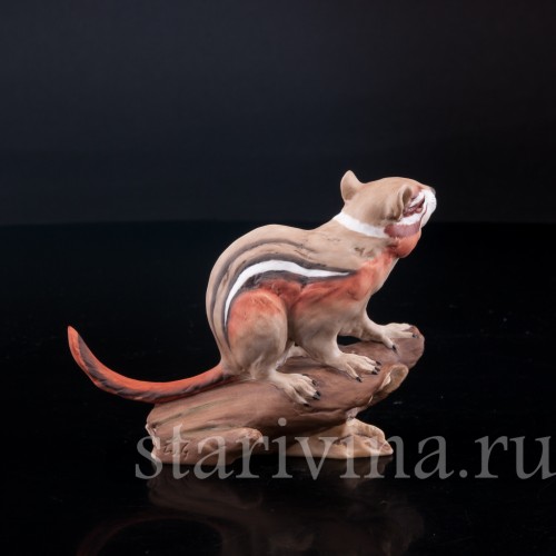 Фарфорвая статуэтка Бурундук, Alka Kaiser, Германия, вт. пол. 20 в.